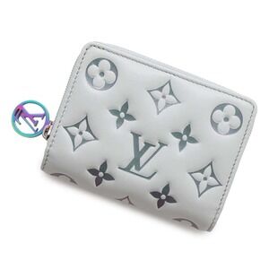 Louis Vuitton Bi fold Wallet Monogram Crocodile Portefeuille Lou